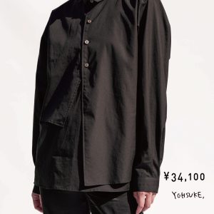 [受注生産] Layered Shirt Black